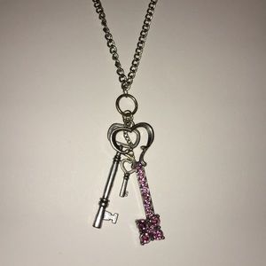 Heart Key Necklace
